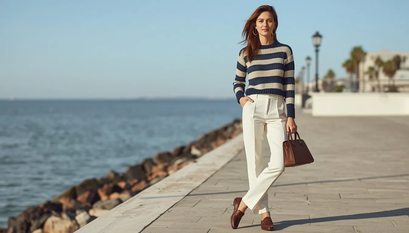Striped Knit Ensemble