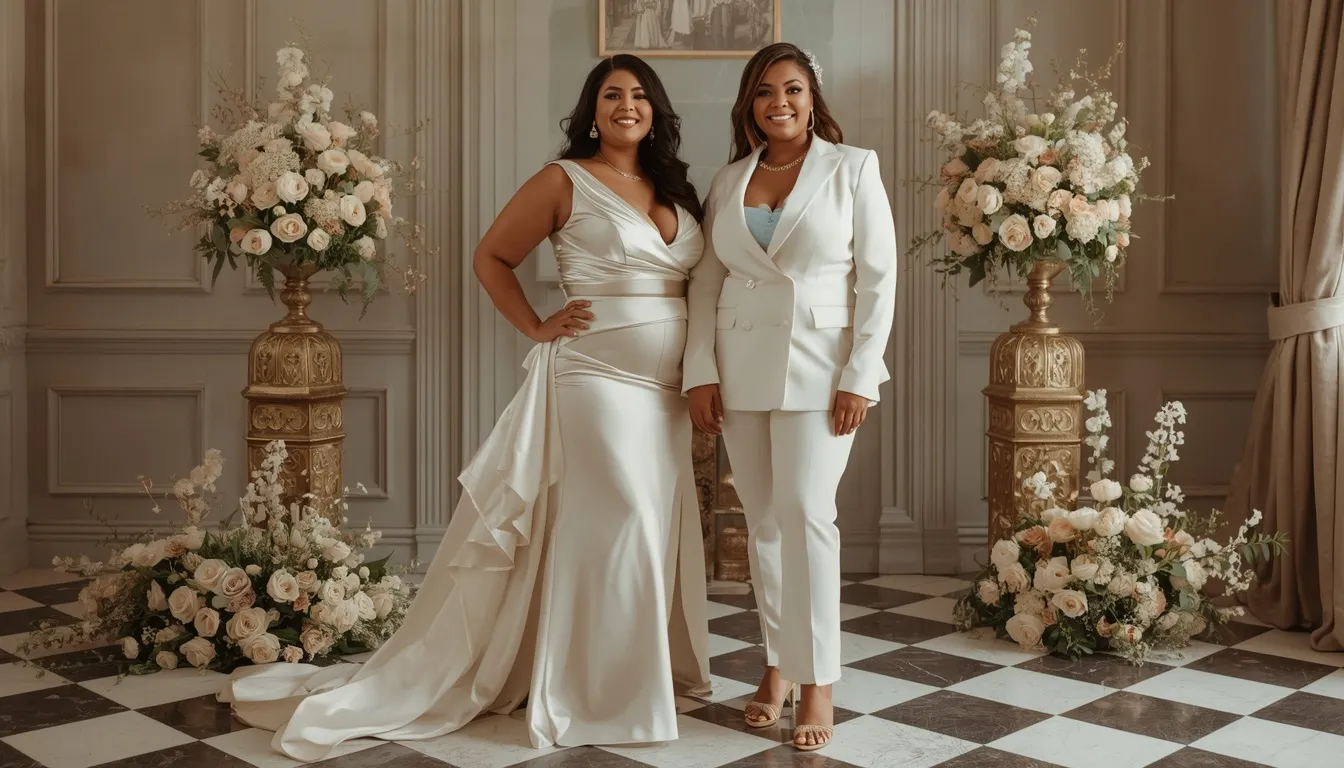Plus-Size Glamour Look