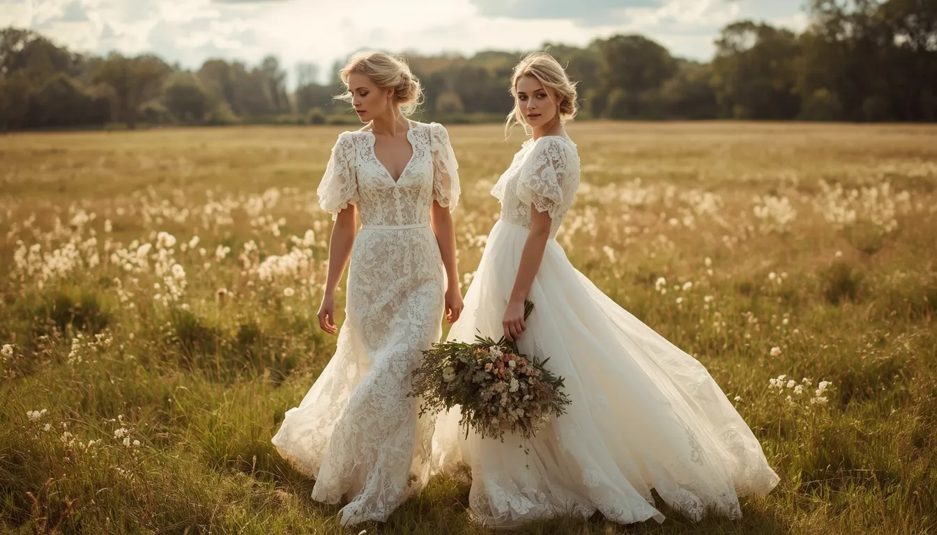 Cottagecore Bridal Style