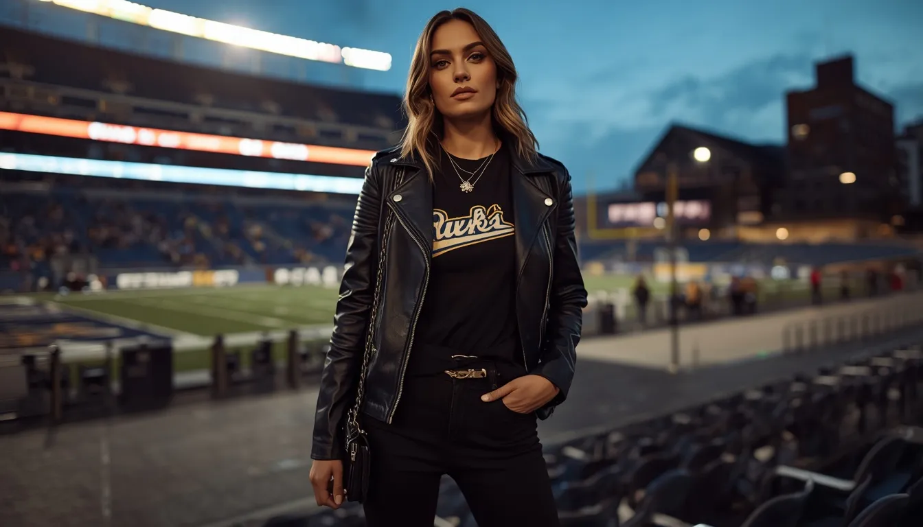 Leather Jacket Layers