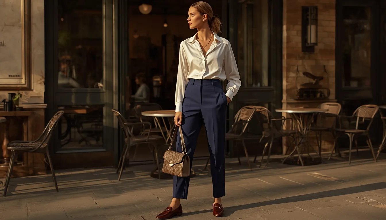 Silk Blouse Pairing