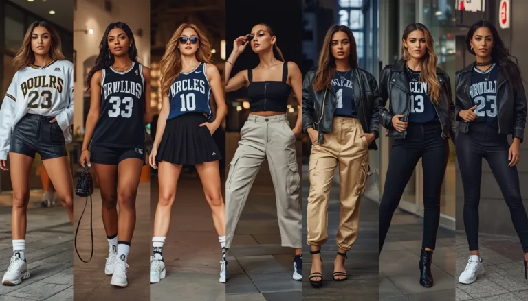 NBA Jersey Outfit Woman