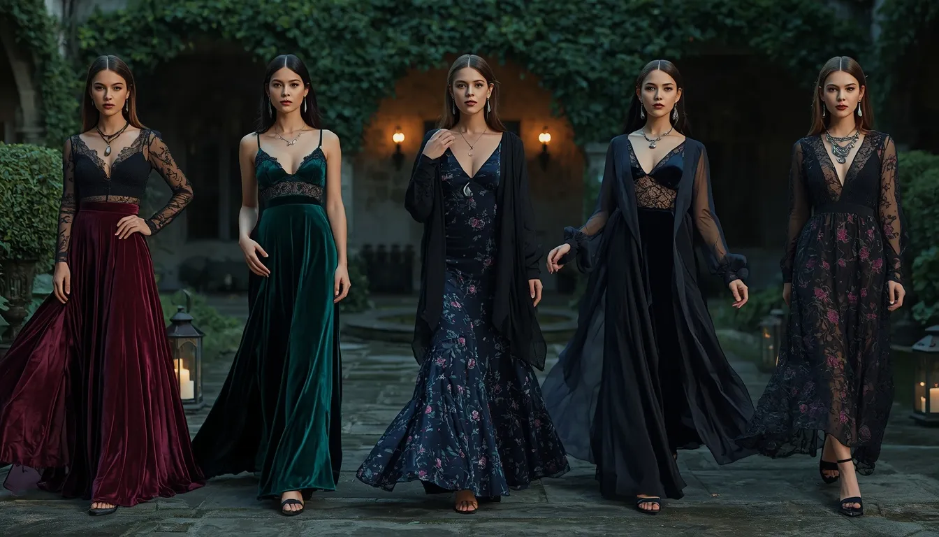 ethereal whimsigoth outfits