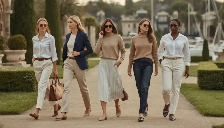 old money casual look