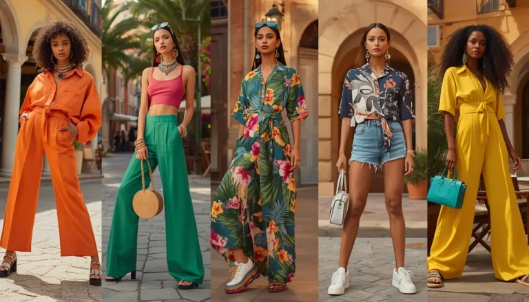summer maximalist outfits