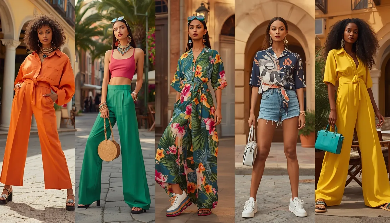 summer maximalist outfits