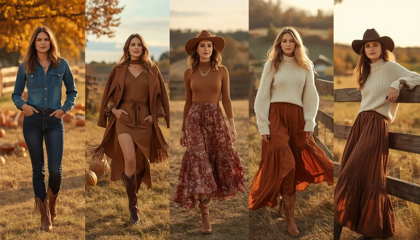 western fall outfit